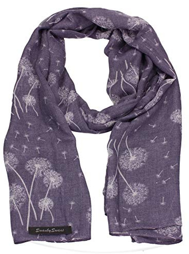 SwankySwans Dandelion Celebrity Designer Scarf Womens Scarf Shawl Wrap Ladies Long Scarf