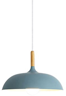 MTDYGHXQ Candelabro E27 De Estilo Minimalista Nórdico,Lámpara Colgante De Metal Semicircular,Lámpara Colgante Colorida De Una Sola Cabeza,Luz De Techo,Accesorio De Iluminación Para Decoración De Cafet