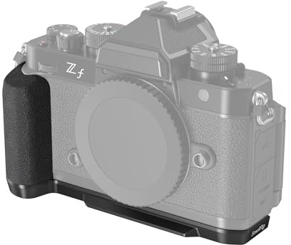 SMALLRIG Z f Handgriff L-förmiger Griff für Nikon mit ergonomischem Silikongriff, integrierter Schnellwechselplatte für Arca zum schnellen Wechseln auf Stative/Handaufnahmen – 4262