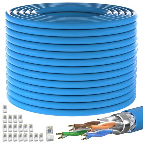 MEIPEK Ethernet Cable 150m, Cat 7 Shielded Extra Long Network Cable