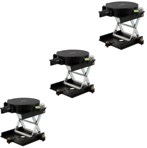 ARTIBETTER 3 Stücke Nivellierungsausrüstung Hebeplattform Aluminiumlegierung Lift Rack Robuster Und Höhenverstellbarer Ständer