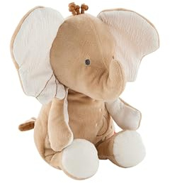 Noukie's - Schmusetuch für Kinder – kleines Plüschtier Bali – samtiges Kuscheltier – Größe geeignet für Kinder (25 cm)