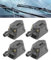 Flaconi 4 Boquillas Auto Limpiaparabrisas,Boquilla Limpiaparabrisas Auto,Boquillas Lavaparabrisas,para limpiaparabrisas de 8mm/9mm de Ancho,Adecuado para a una Variedad de Diferentes Modelos y Marcas