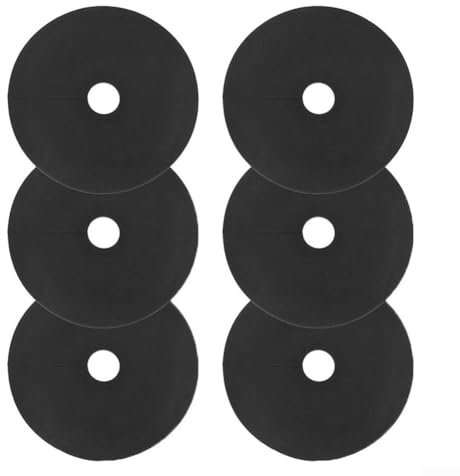 Cubiertas para agujeros de pesca en hielo, aislamiento EVA de 12 pulgadas para una pesca eficaz en clima frío, juego de 6 unidades