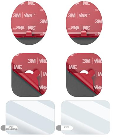 Mellbree Sticky Adhesive Pads Compatible with Nextbase, Double-sided Windshield Dashcam Mounting Pad Compatible with Nextbase