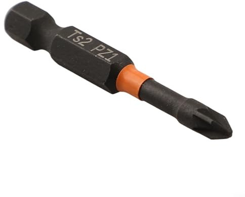 Tournevis cruciforme efficace en alliage d'acier pour une utilisation durable avec perceuses électriques et d'établi (PZ-1)