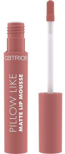 Catrice Pillow Like Matte Lip Mousse, Lippenstift, Nr. 010, Pink, langanhaltend, matt, vegan, ölfrei, ohne Parabene, ohne Mikroplastikpartikel, 1er Pack (2.8ml)