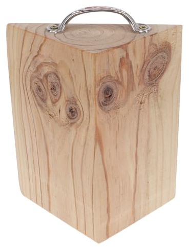 DONFAMDS Calzos para Ruedas de Caravanas y Remolques de Viaje de Madera y Metal, Estabilizadores Que Previenen Deslizamiento Instalación Simple para Vehículos y Camiones