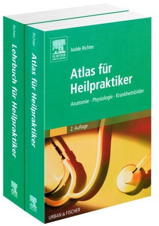 Atlas für Heilpraktiker und Lehrbuch für Heilpraktiker, Heilpraktiker-Paket