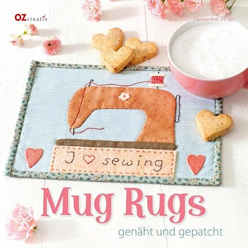 Mug Rugs: genäht und gepatcht