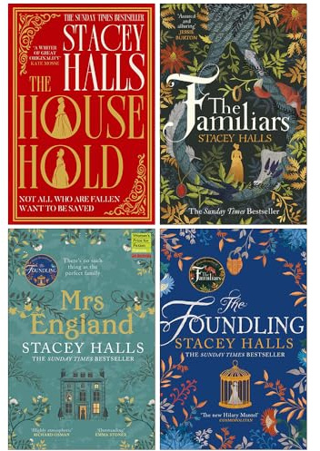 Stacey Halls Collection 4 Books Set (The Household, The Familiars, Mrs England & The Foundling)
