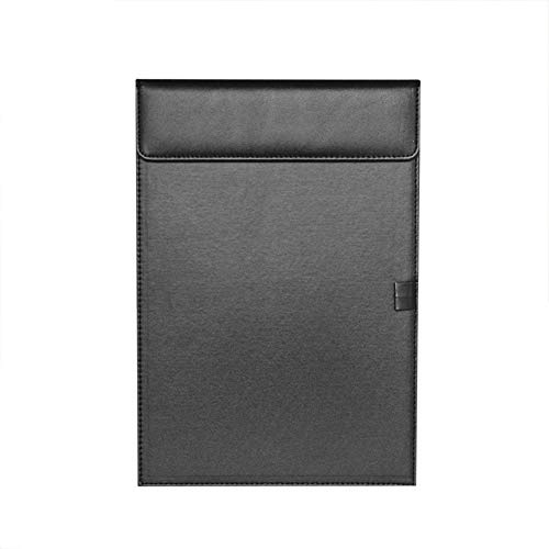 Schreibbrett A5 PU Leder Business Klemmbrett mit Magnetstreifen Schreibmappe für Erwachsene Konferenzblock in inverschiedenen Größe Magnetische Büro Restaurant Schreibplatte Schreibblock