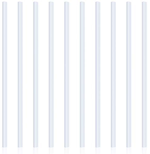 Pelopy 10 Pieces Binding Bars, Slide Grip Binding Bars, White