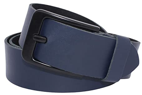 Manza Gürtel Ledergürtel Damen Herren 4cm breit echtes Leder Handgemacht Jeansgürtel Rindleder MADE IN GERMANY NEU #4M620