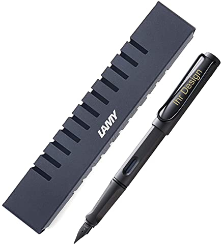 Lamy safari umbra Füllhalter Modell 017, Federstärke B, mit Gravur (Lasergravur), V60