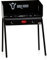 BBQ-Toro Gas Grilltisch mit Windschutz | Gusseisen Gaskocher 2 Brenner 78 x 45 x 110 cm | 12 kW | Tischgrill für Camping, Einsatz im Freien, im Garten und auf der Terasse