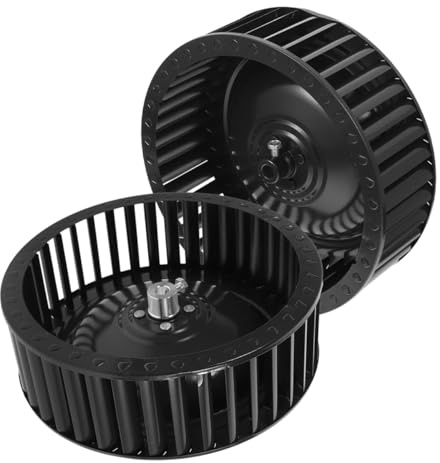 DOITOOL 2 Pezzi Motore Per Cappa Aspirante Ruota Eolica Ruota Soffiante Accessorio Per Ventola Di Scarico Facile Da Installare Materiale Metallico