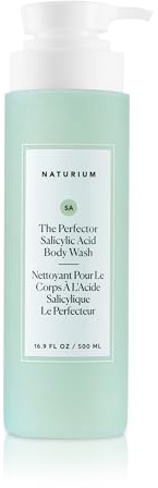 Naturium The Perfector Salicylic Acid Body Wash, Gentle & Smoothing Cleanser | 16.9 FL OZ / 500 ML