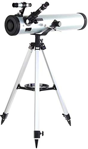 Astronomical Telescope Télescope astronomique à réflecteur Ultra HD Performance 700-76 pour l'observation de la Lune, des planètes et des étoiles, pour intérieur/extérieur. Telescope