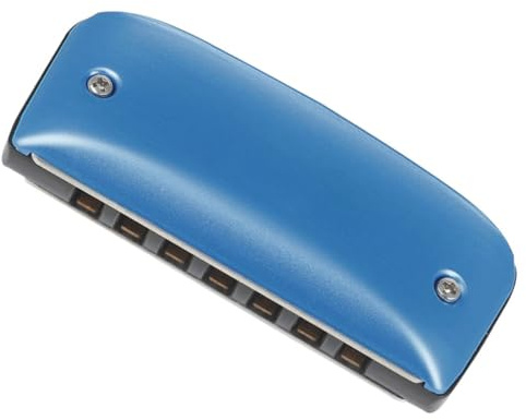 TOYANDONA 7loch Harmonica Für Anfänger d Blues Mundharmonika Für Schüler Tragbares Professionelles Instrument Für Folk Und Jazz