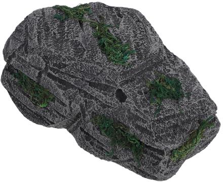EXQUIMEUBLE Simulation Stone Decor Kunstfelsen für Garten Wetterfeste und Leichte Dekorationssteine aus Robustem für Kreative Bastelprojekte