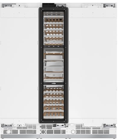 KoolMore KoolMoreReserve-KM-PRC-R30F24 Reserve Panel Ready Column 30 in. Refrigerator, 18 in. Wine Cooler and 24 in. Freezer Combo, Frost Free, Water and Ice Dispenser, ETL Listed, Energy Star, White