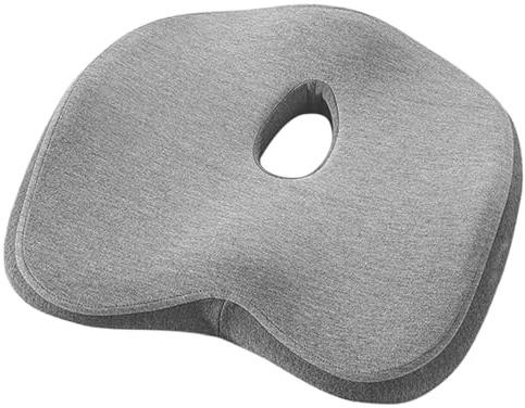 Coussin De Siège Orthopédique - coussinEn Mousse À Mémoire De Mousse, Roulement À Pression | Soutien Doux Ergonomique Épais Portable, Confortable Oreiller De Cucyx Hanche pour De Longues Chaises De