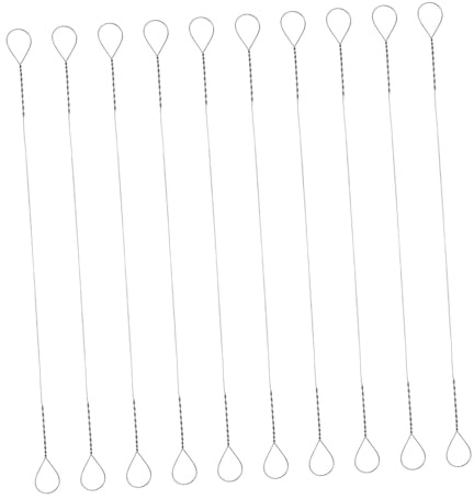 perfk Lot de 10 fils de rechange pour trancheuse à fromage et à gâteau, outil de coupe multifonctionnel pour la cuisine et