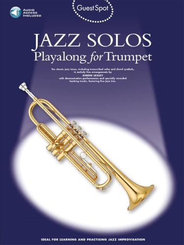 Guest Spot Jazz Solos -Playalong Trumpet- (Book, CD): Noten, CD für Trompete