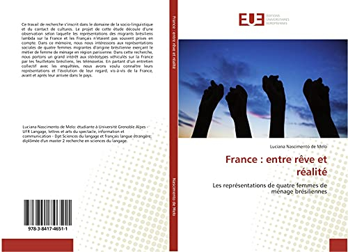 France : entre rêve et réalité: Les représentations de quatre femmes de ménage brésiliennes