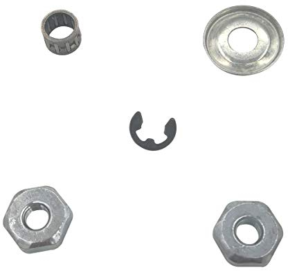Cancanle Rondella Frizione Cuscinetto Clip Barra Dado Kit per STIHL MS180 MS170 MS210 MS230 MS250 021 023 025 017 018 Motosega Sostituzione n. 0000 955 0801