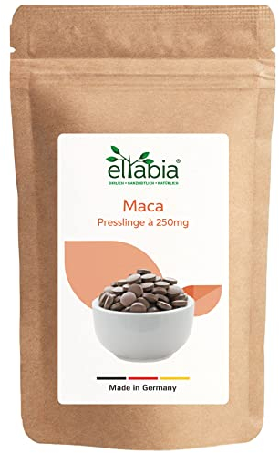 Maca Tabletten 1000 Presslinge aus Peru | Hochdosiert 5000mg Tagesdosis | Premium Rohkost-Qualität | 100% rein ohne Zusätze
