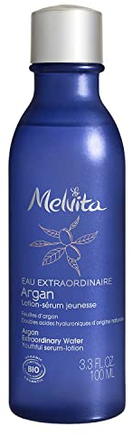 Melvita - Eau d'Argan - Lotion Serum - Extrakt aus Arganblättern für geglättete und hydratisierte Haut - Gelartige Textur - 100 ml