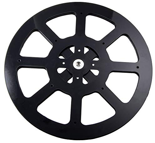 Gedotec Drehbeschlag 360° kugelgelagert drehbar - CIAK A 300 | Drehteller Kunststoff schwarz | 2-Teller-Ø 300 mm | Druckkugellager Tragkraft 100 kg | 1 Stück - Drehkranz für Dreh-Tische & Dreh-Platten