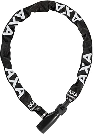 AXA Absolute 8-110 Kettenschloss – Länge 110 cm – Sicherheitsstufe 9 – Stahlglieder 8 mm – Hohe Sicherheit