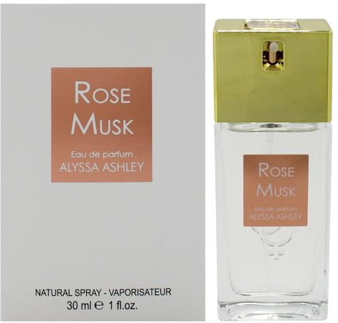 Alyssa Ashley - Rose Musk Eau de Parfum, Profumo 30ml
