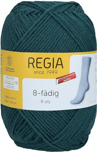 Schachenmayr Regia 8-Fädig, 150G petrol Handstrickgarne