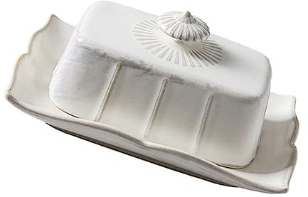 BESTonZON 1set Piatti Ceramica Chic Per Servire Piatto Multi-funzionale Per Dessert e Burro Con Coperchio Per Feste e Incontri Familiare