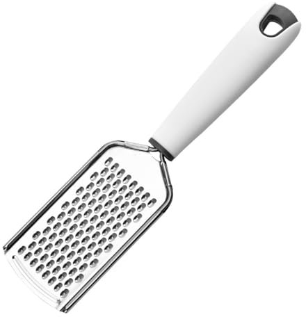 ulafbwur Set di grattugia per formaggio in acciaio inossidabile Lama multifunzionale Manico ergonomico Patate Frutta Verdura Trituratore Limone Zester Pesce Scaler Strumento Cucina Gadget C