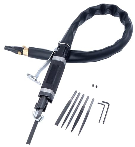 UGGOVXWZH Pneumatische Reziprokfeile, Luftsäge, 5 mm Hub, Metallprozesswerkzeuge, 8 mm for Trimmen, Anfasen, Entgraten, Schneiden