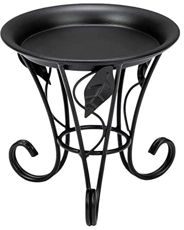 REEKOS Pflanzenregal Blumenständer Pflanzenständer Malen Eisen Pflanzenständer Metall Blumentopfhalter Topfpflanzenständer Heimdekoration Blumenregal Blumentreppe(Black)