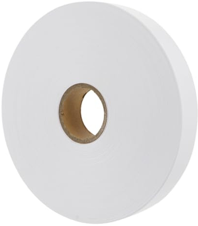 DIYEAH Blank Wash Care Labels White Non-Woven Fabric Textile Garment Tags Soft and Comfortable Feel Simple Design for Clothing Branding and Laundry Use