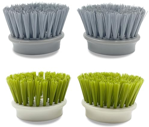 UGWkivd Palm Brush Refills, Dish Brush Replacement Head, 4 Pack