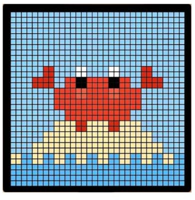Junterone LED-Pixel-App, Handy-Steuerung, Display, Programmierbares Nachtlicht, LED-Bildschirm, 32 X 32, Schwarz, 1 Stück