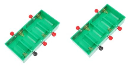 DIYEAH 2 Piezas Caja de Batería Escolar de Pilas Terminal de de Electricidad para Enseñanza de Física Soporte Práctico y Material Duradero y Seguro