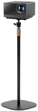 FROPIJ Beamer Ständer Höhenverstellbar Stand Beamer Halterung 360° Schwenkbarer mit Universelles 1/4 Gewinde, Projektor Ständer Projektorständer für Projektoren, Kameras