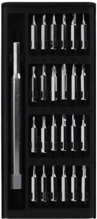 Alide 24Pcs Precision Screwdriver Set, Mini Tool Kit with Security Torx Phillips Star, Repair for Laptop, PC, Ring Doorbell, Glasses, Watch