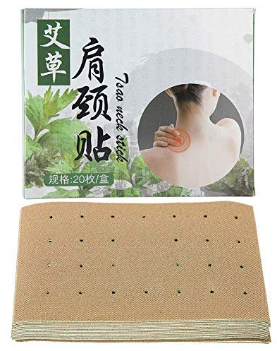 Moxibustion klistermärken 20 delar låda självuppvärmande smärtlindring lapp malört extrakt värmeplåster för att lindra nacke axlar rygg arm ben höft smärta muskelavslappning