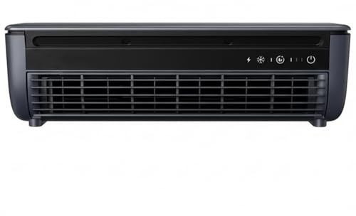 Mini aire acondicionado, aire acondicionado montado en la pared con enfriamiento rápido y batería de 6000 mAh, refrigerador USB portátil con control remoto para cocina, dormitorio, escritorio unidad