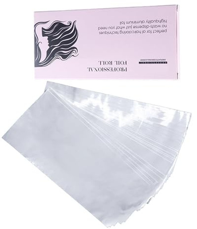 Láminas de aluminio para decolorar, resaltar, colorear, aclarar, láminas de salón para estilistas